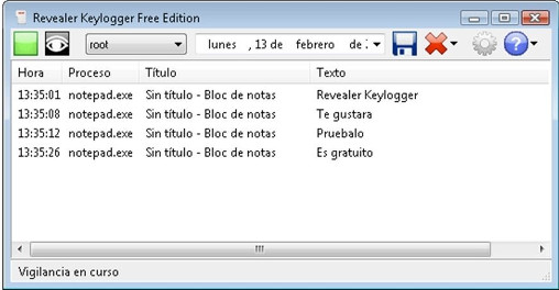 Revealer Keylogger Free - программа имеет много функций для слежки за компьютером